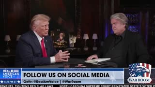 Steve Bannon & Trump: No One Supported The Good Police Officers In The NYPD & Now New York Is Collapsing - 4/28/23