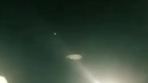 DISC FILMED FROM INSIDE THE UFO CAR 2022