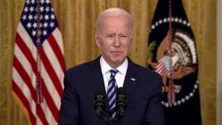 'Putin chose this war' -Biden on Russia's invasion of Ukraine