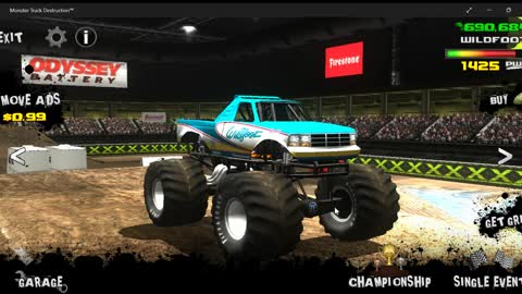 Monster Truck Monday Show 3 Part 2(video game monster truck freestyle)