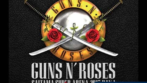 Guns N' Roses - Sweet Child O' Mine (Live at Saitama Super Arena, Japan 2017)