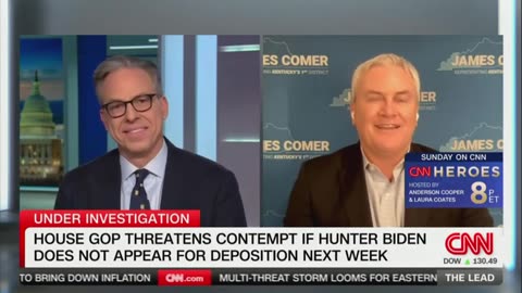 Tapper Tries To Grill Comer On Hunter Biden Testimony, It Doesn't Go Well