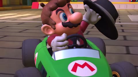 Mario Kart Tour - Mario (Musician) Gameplay (Night Tour Spotlight Shop Reward Driver)