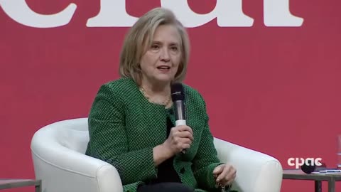 Hillary Clinton claims that "forces largely on the right" are "undermining democracy"