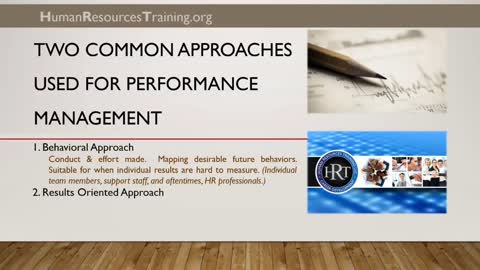Performance Management | Two Approaches | Human Resources | HR Training | Course Generalist 344