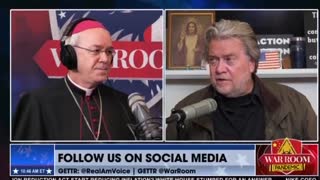 WAR ROOM Steve Bannon with Bishop Anthanasius Schneider part 1