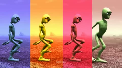 Alien dance VS Funny alien VS Dame tu cosita VS Funny alien dance VS Green alien dance VS Dance