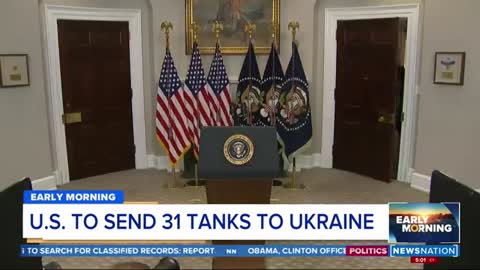 President Biden agrees to send 31 Abrams tanks to Ukraine | Early Morning
