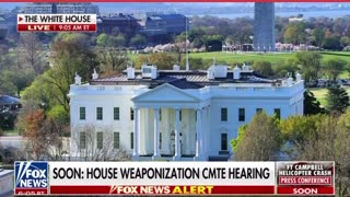Weaponized Speech Government hearing spanning over a dozen government institutions.