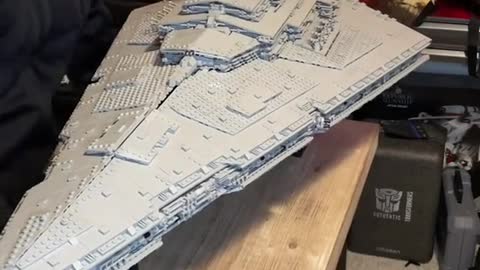 Lego Star Destroyer with full interior