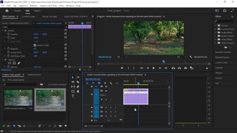 Adobe Premiere Pro – How to use Smooth Speed Effect