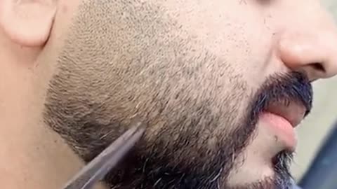 Arabic 😎🔥🔥 Beard Style For mens | #asmr #hairstyle #manshair #beardstyle #sharphaircut #beard