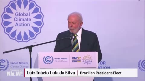 Amazon Leader Welcomes Climate Vow from Brazil's Lula to End Deforestation with Indigenous Help