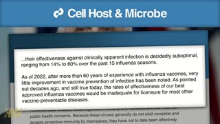 Tony Fauci Admits the C19 & Influenza Shots Provide Underwhelming Protection
