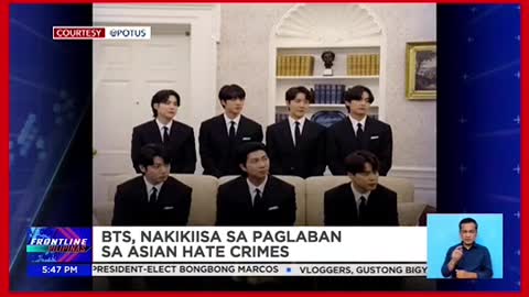 BTS, nakipag-meet kayU.S. Pres. Joe Biden saWhite House