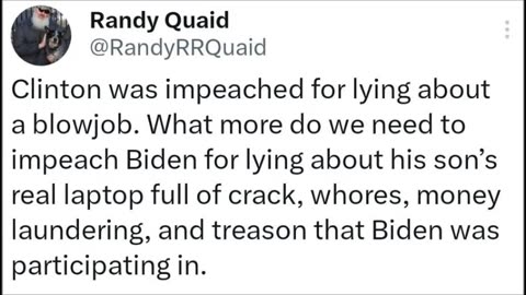 Randy Quaid - Impeach Biden