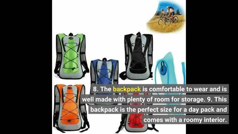 Buyer Feedback: Zavothy Hydration Backpack with 2L Hydration Bladder Water Backpack for Hiking...