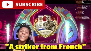 IShowSpeed "Van Persie, a striker from French"