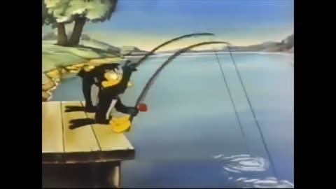 Terrytoons Heckle and Jeckle A Merry Chase 1950 classic cartoon