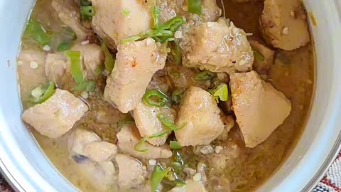 "Delicious White Karahi: Creamy & Flavorful Pakistani Cuisine"#cooking #shorts