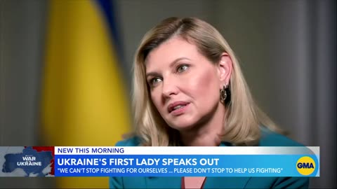 'We can't stop fighting'_ Ukraine first lady expresses concern over 'Ukraine fatigue'