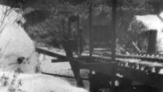 Mining Operations, Pennsylvania Coal Fields (1904 Original Black & White Film)