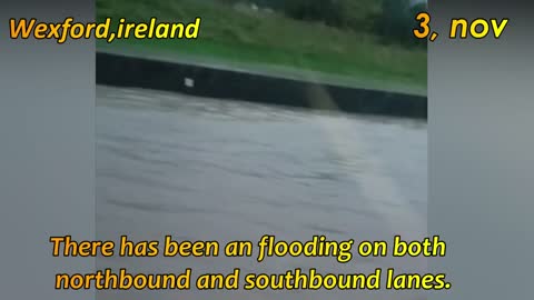 wexford flooding ,flooding in gorey , wexford ,floods hit wexford ireland today