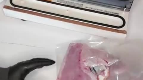 Vacuum Sealing Fish