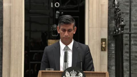 Rishi sunak's frist address as UK prime minister