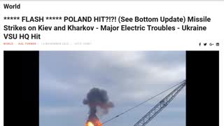 BREAKING NEWS!!!: Did Russia Just Strike Poland With Missiles?