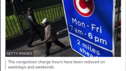 London congestion charge operating hours to be reduced day ago