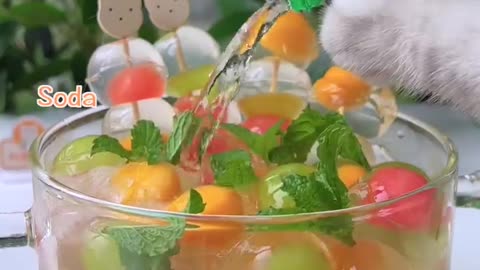 Fish Scale Jelly🐟, Do You Dare To Try It? Icy And Delicious!#chefcat #catsofyoutube #tiktok #Shorts