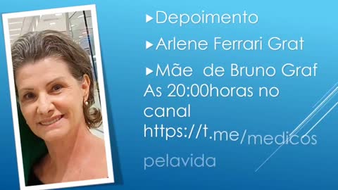 BRUNO GRAF'S MOTHER DENOUNCES COVID'S VACCINE . BRAZIL