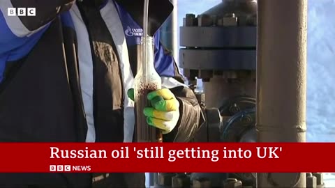 Russian oil getting intoUK via refinery loophole,reports claim | BBC News