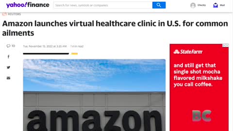 Amazon launches virtual healthcare clinic in U.S. for common ailments