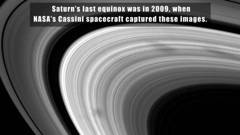 Saturn's Rings Are Acting Strange