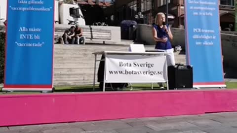 Östersund ,Bota Sverige Norrlandsturné med Dr Hanna Åsberg. 9/8 - 21.