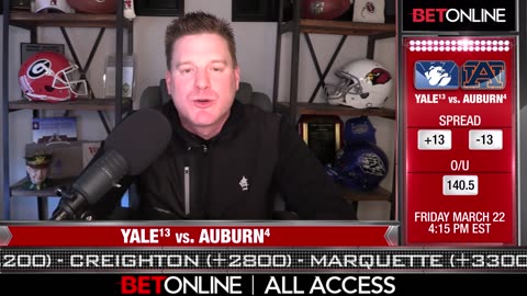 Auburn vs Yale Expert NCAAB Picks w/ Nick Bahe | College Basketball Predictions #marchmadness