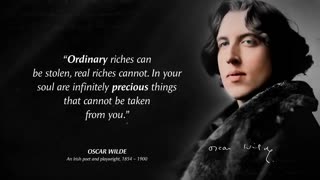 Oscar Wilde's Quotes which are better known in youth to not to Regret in Old Age