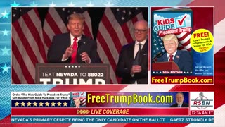 FULL SPEECH: Election Night in Nevada from the Trump Campaign Watch Party 2/8/24