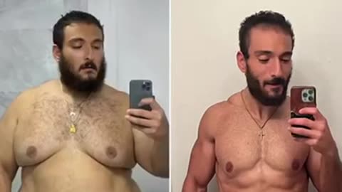 This guy’s 2 year transformation will shock you