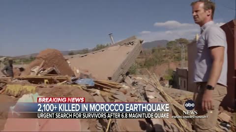 More than 2,100 killed in Morocco earthquake|| Wnt breaking news