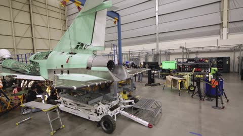 Tail Installed on NASA’s X-59