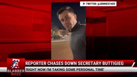 Reporter Chases Down Secretary Buttigieg