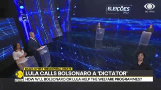 Brazil's first Presidential debate: Jair Bolsonaro vs Lula Da Silva | World English News | WION