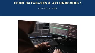 #ECOM #DATABASES & #API #UNBOXING ! :