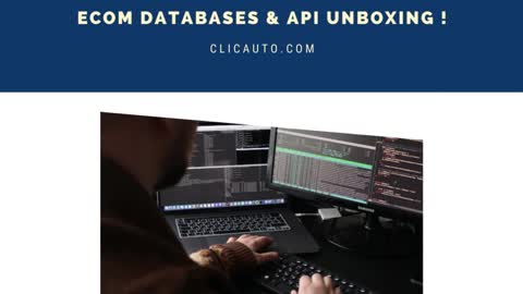 #ECOM #DATABASES & #API #UNBOXING ! :