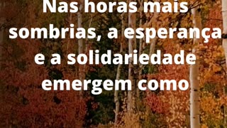 #esperançaesolidariedade