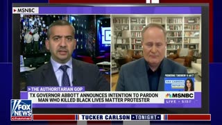 Daniel Perry | Tucker Carlson | Leftists call Tex. Gov. Greg Abbott "racist" for saying he will pardon veteran convicted of murder for clear act of self-defense