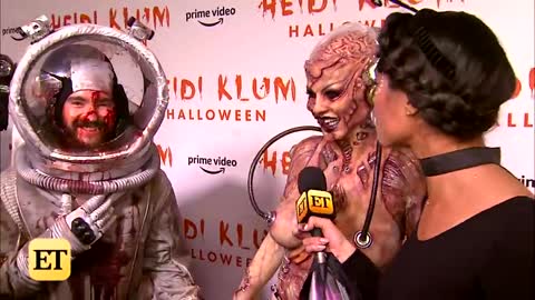 Heidi Klum's Out-of-This-World Halloween Costume Watch and Hear All About Her Look! (Exclusive)